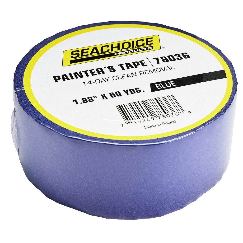 78036 Paint Tape 2  X 60Yrds Blue | Seachoice - 1