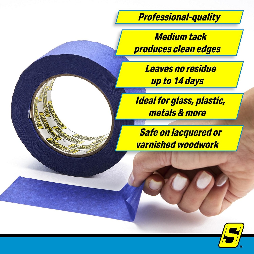 78036 Paint Tape 2  X 60Yrds Blue | Seachoice - 3