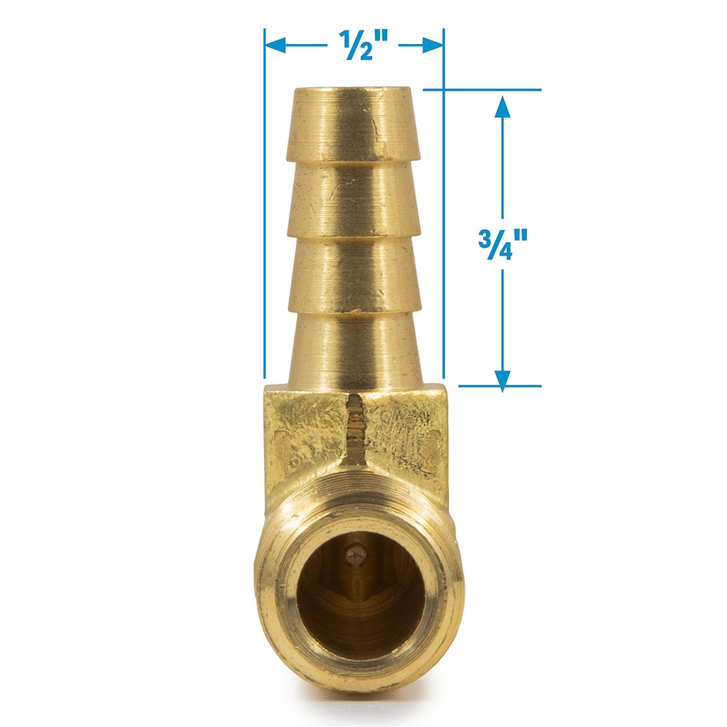 20711 Fuel Elbow 90 Deg 5/16X 1/4Np | Seachoice - 2