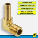 20711 Fuel Elbow 90 Deg 5/16X 1/4Np | Seachoice - 4