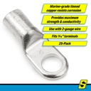 60561 5/16 No.2 Tined Baterylug 25/Bg | Seachoice - 2