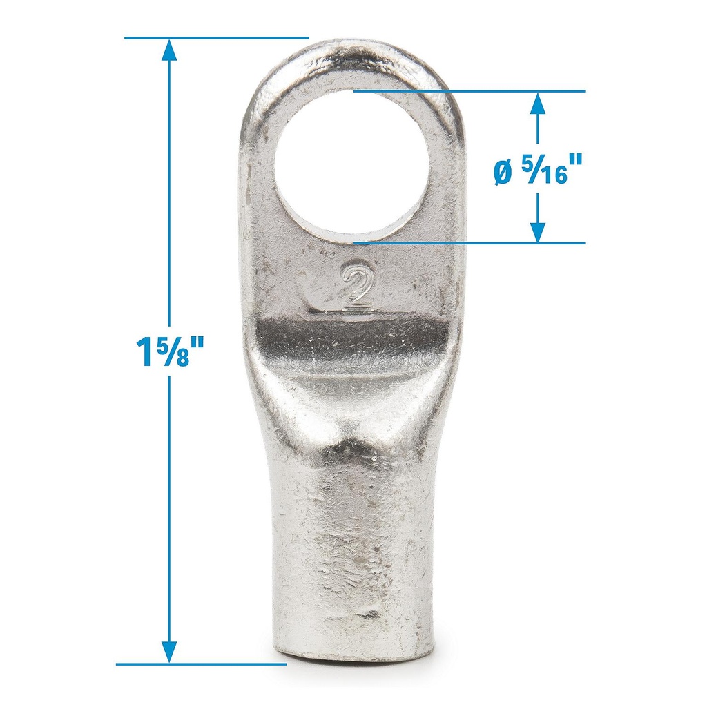 60561 5/16 No.2 Tined Baterylug 25/Bg | Seachoice - 6