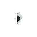 45990 Dkpro Prem Sidegd Blk 10' Coil | Taylor - 10