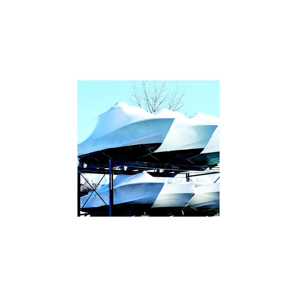 13004923 White Poly Film 18'X145' 100No. | Value Shrinkwrap - 1