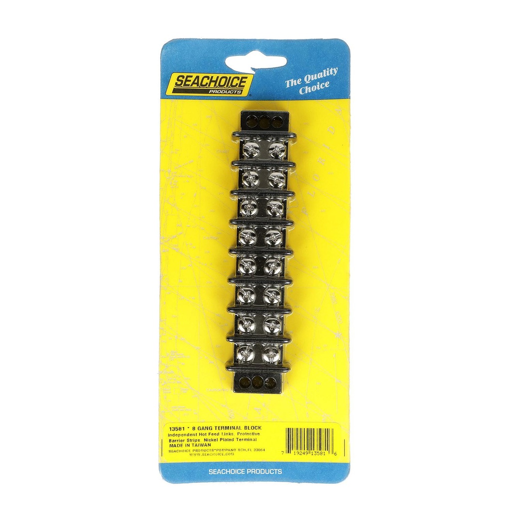 13581 Terminal Block-8 Gang | Seachoice - 8