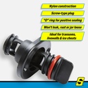 18781 Drain Plug-Screw Type-Nylon | Seachoice - 4