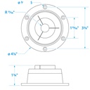 29301 Motorwell Boot-Vinyl Plas-3 | Seachoice - 5