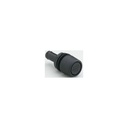 1607-3 Straight Fuel Vent Blk Poly5/8 | Attwood Marine - 2