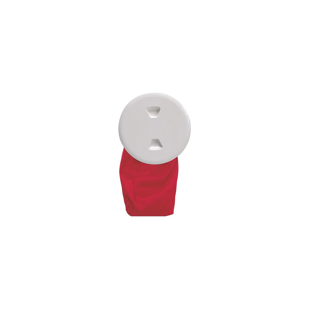Dp60-Bw Deckplate W/Storage Bag 6In Wh | Beckson Marine - 2