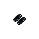 202530-1 Hinge- Door  Black Nylon Pair | Sea-Dog Line - 2