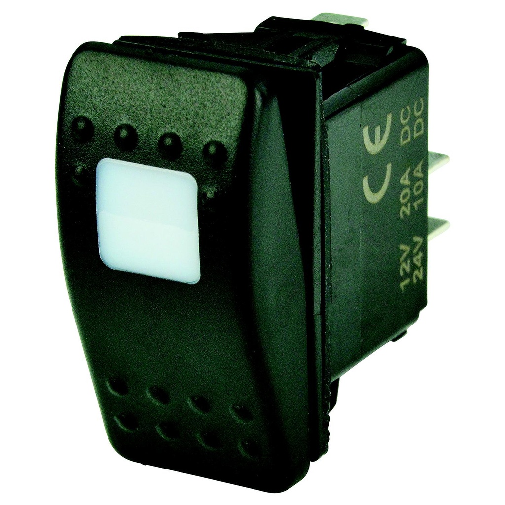 1001801 Contura Switch Spst Off-On | Marinco Guest Afi Nicro Bep - 2