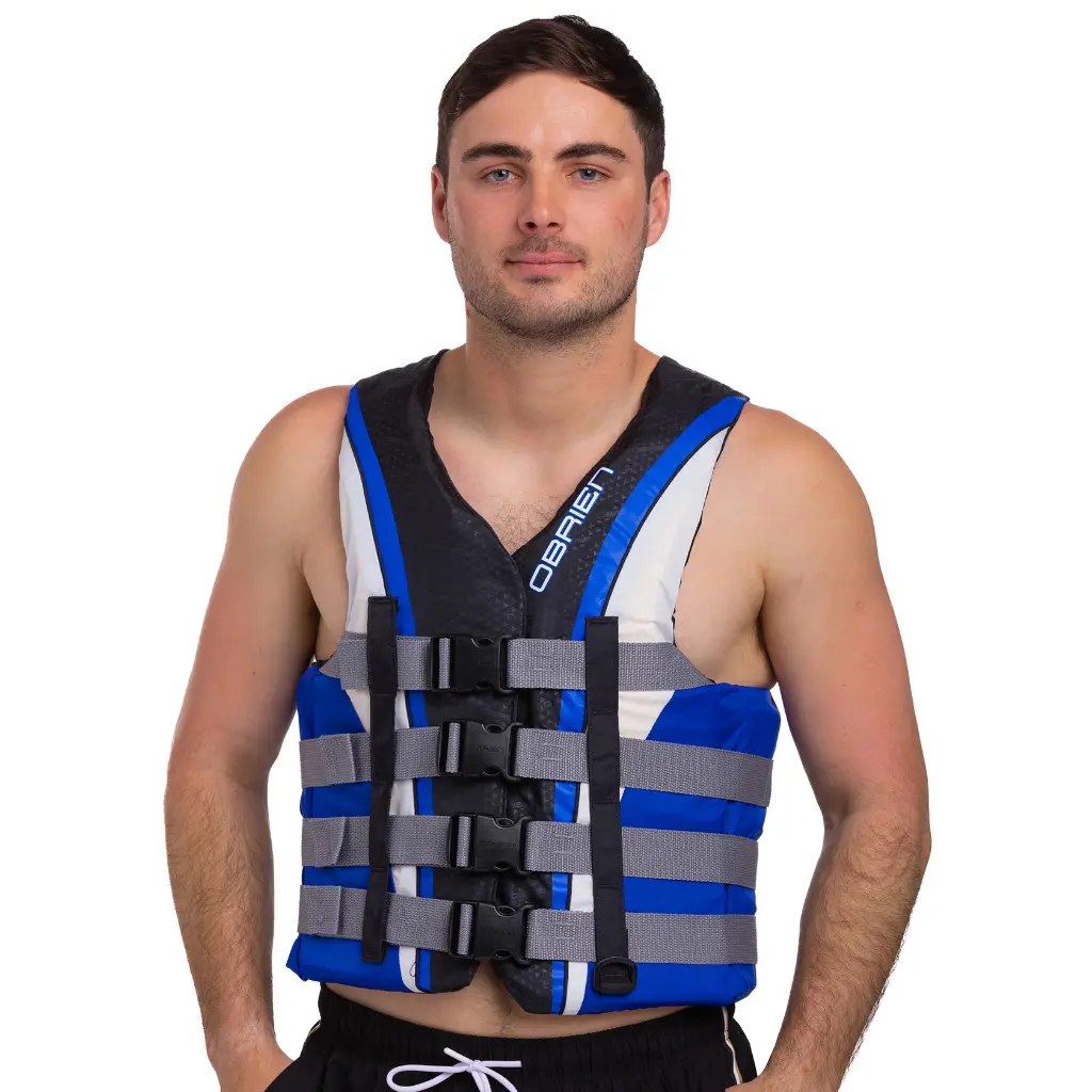 2251804 O'BRIEN PRO MENS NYLON VEST BLUE SM