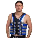 2251804 O'BRIEN PRO MENS NYLON VEST BLUE SM