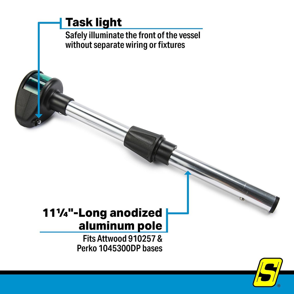 2051 Bi-Color Bow Lite W/Task Lite | Seachoice - 3