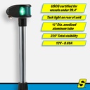 2051 Bi-Color Bow Lite W/Task Lite | Seachoice - 5