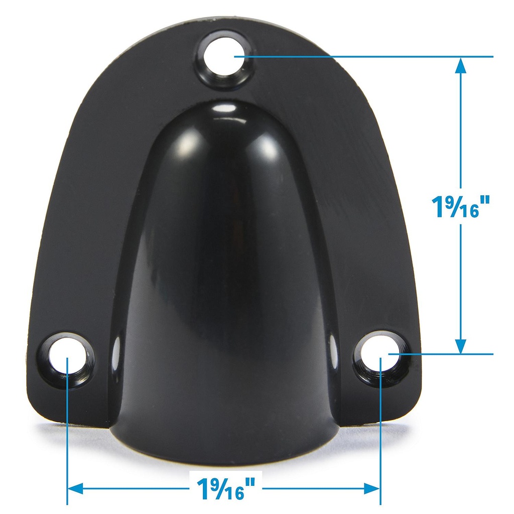 16191 Black Molded Clam Shell-Large | Seachoice - 1