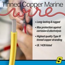 50-63127 16  Awg Yellow 100' | Seachoice - 2