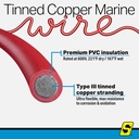 50-63046 6  Awg Red 100' | Seachoice - 3