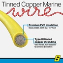 50-63054 8  Awg Yellow 100' | Seachoice - 3