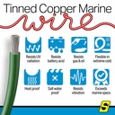 50-63056 8  Awg Green 100' | Seachoice - 4