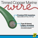 50-63056 8  Awg Green 100' | Seachoice - 5