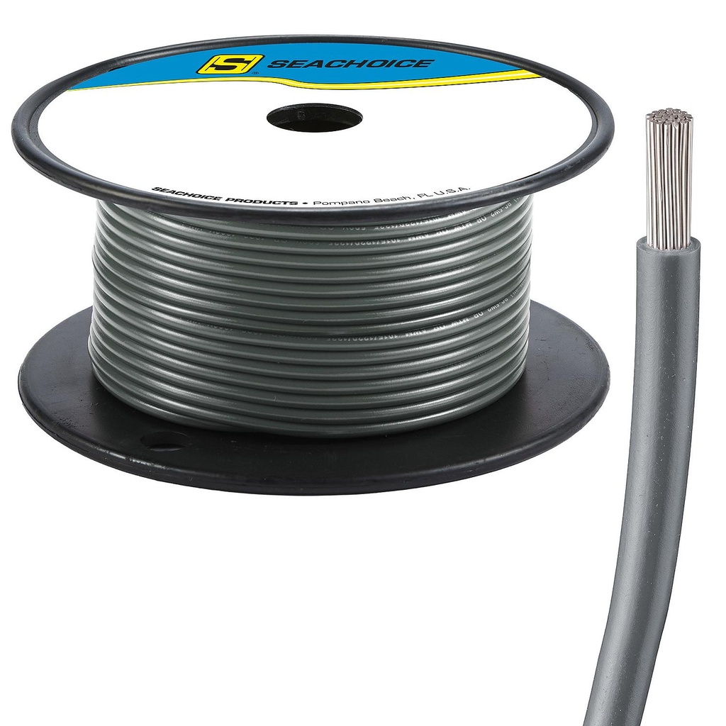 50-63134 16  Awg Gray 100' | Seachoice - 1