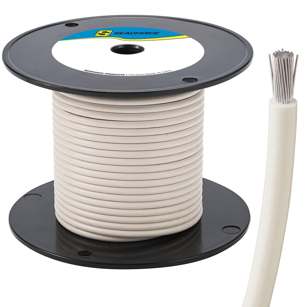 50-63069 10  Awg White 100' | Seachoice - 3