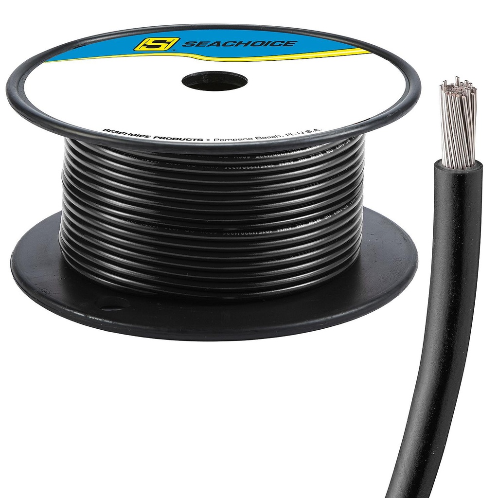 50-63081 12  Awg Black 100' | Seachoice - 3