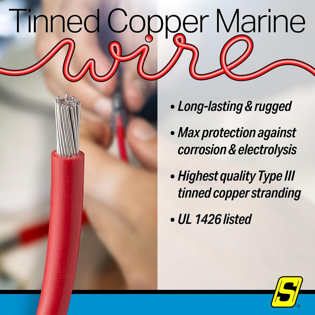 50-63084 12  Awg Red 100' | Seachoice - 3