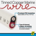 63181 14/2 Wht Tin Duplex Wire 100' | Seachoice - 2