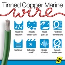 50-63088 12  Awg Green 100' | Seachoice - 2
