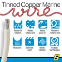 50-63089 12  Awg White 100' | Seachoice - 6