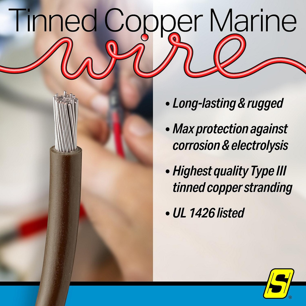 50-63093 12  Awg Brown 100' | Seachoice - 3