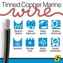 50-63103 14  Awg Black 250' | Seachoice - 4