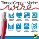 50-63018 2  Awg Red 100' | Seachoice - 1