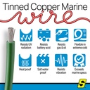 50-63108 14  Awg Green 100' | Seachoice - 5