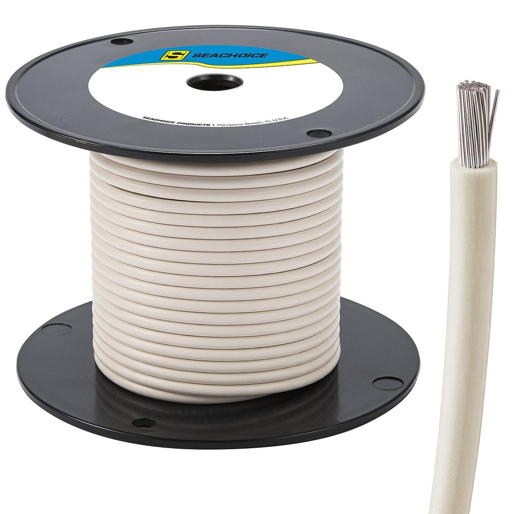 50-63109 14  Awg White 100' | Seachoice - 1