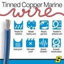 50-63111 14  Awg Dark Blue 100' | Seachoice - 5