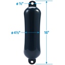 De74162S Fender Smooth 4.5X16 Roy Blue | Seachoice - 5