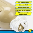 De77234S Fender Kit Twneye 6.5X22 Tan | Seachoice - 4