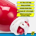 De77233S Fender Kit Twneye 6.5X22 Red | Seachoice - 8