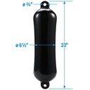De74236S Fender Smooth 6.5X23 Black | Seachoice - 7