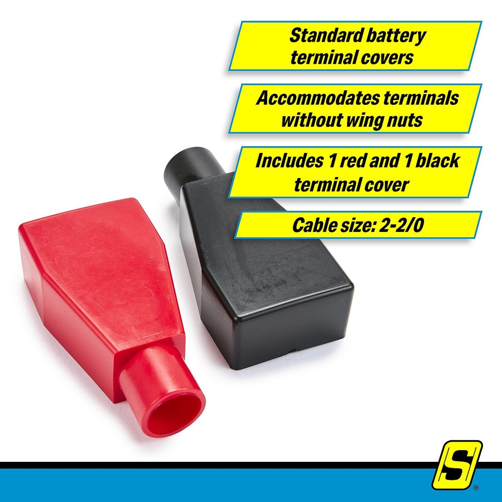 13641 Batt Terminal Covers 2-2/0Awg | Seachoice - 4