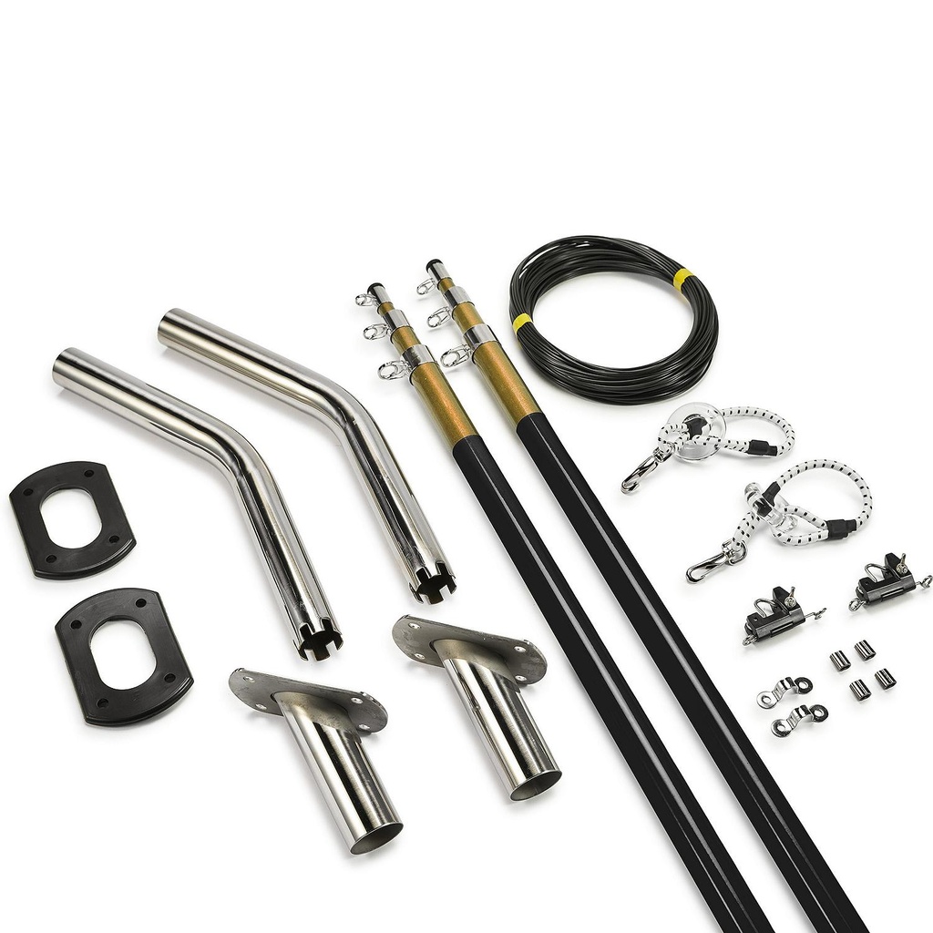 88261 Outrigger Kit-15'-Blk-Complet | Seachoice - 3