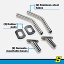 88261 Outrigger Kit-15'-Blk-Complet | Seachoice - 4