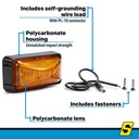 Al90Aksch Led Mini Single Diode Amber | Seachoice - 2