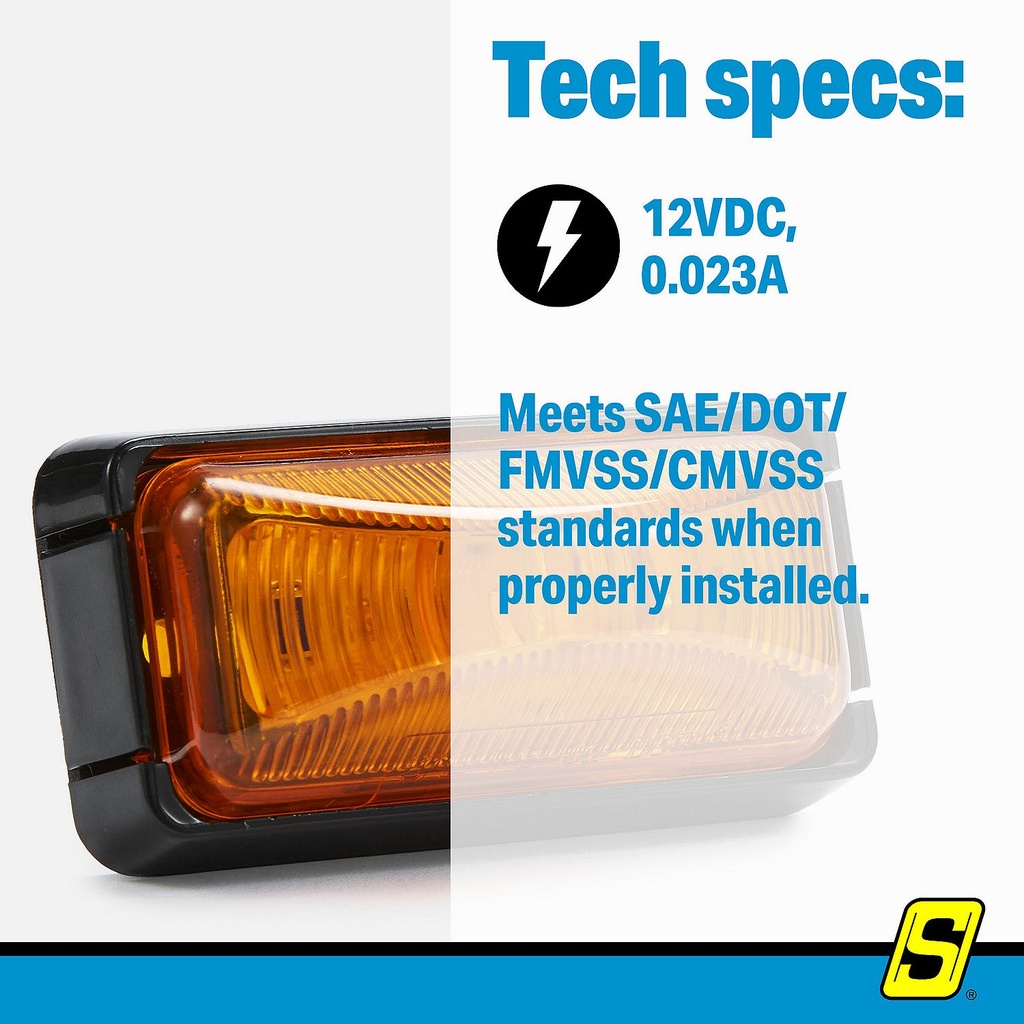 Al90Aksch Led Mini Single Diode Amber | Seachoice - 4