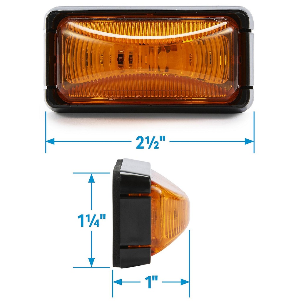 Al90Aksch Led Mini Single Diode Amber | Seachoice - 5