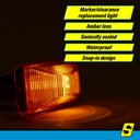 Mc90Assch Amber Clearance Light Only | Seachoice - 1