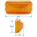 Mc90Assch Amber Clearance Light Only | Seachoice - 2